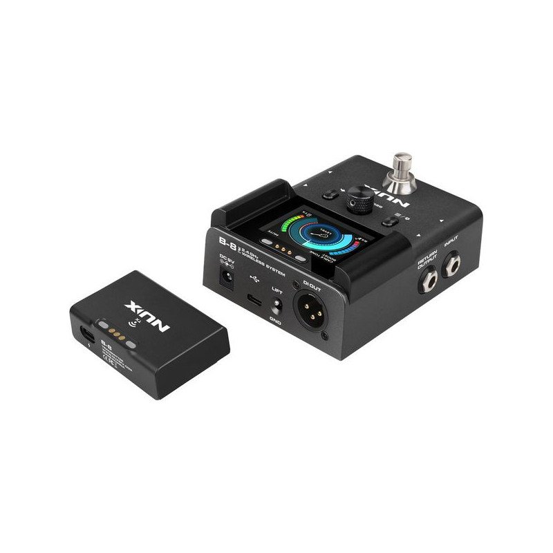 NUX B-8: Sistema inalámbrico de guitarra para tocar en casa o escenario