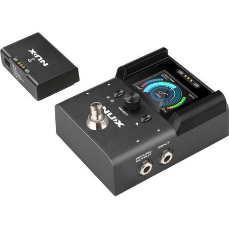NUX B-8 Pedal transmisor inalámbrico para guitarra y bajo
