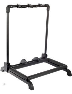 GUITTO GGS-12 Soporte en rack para 3 guitarras y bajos