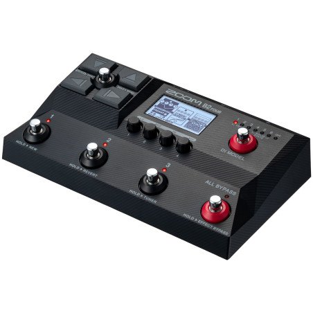 ZOOM B2 FOUR Pedalera multiefectos para bajo electrico
