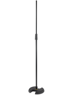 Hercules MS202B: Soporte de Micrófono Ajustable y Estable - Ideal para Músicos y Profesionales