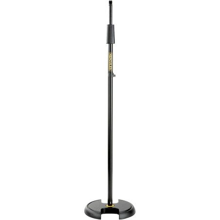 Hercules MS202B: Soporte de Micrófono Ajustable y Estable - Ideal para Músicos y Profesionales