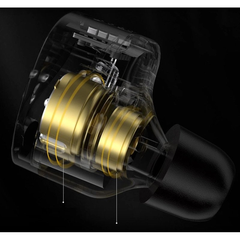 KZ CASTOR BASS VERSION: In Ears con Doble Driver y Potente Bajos