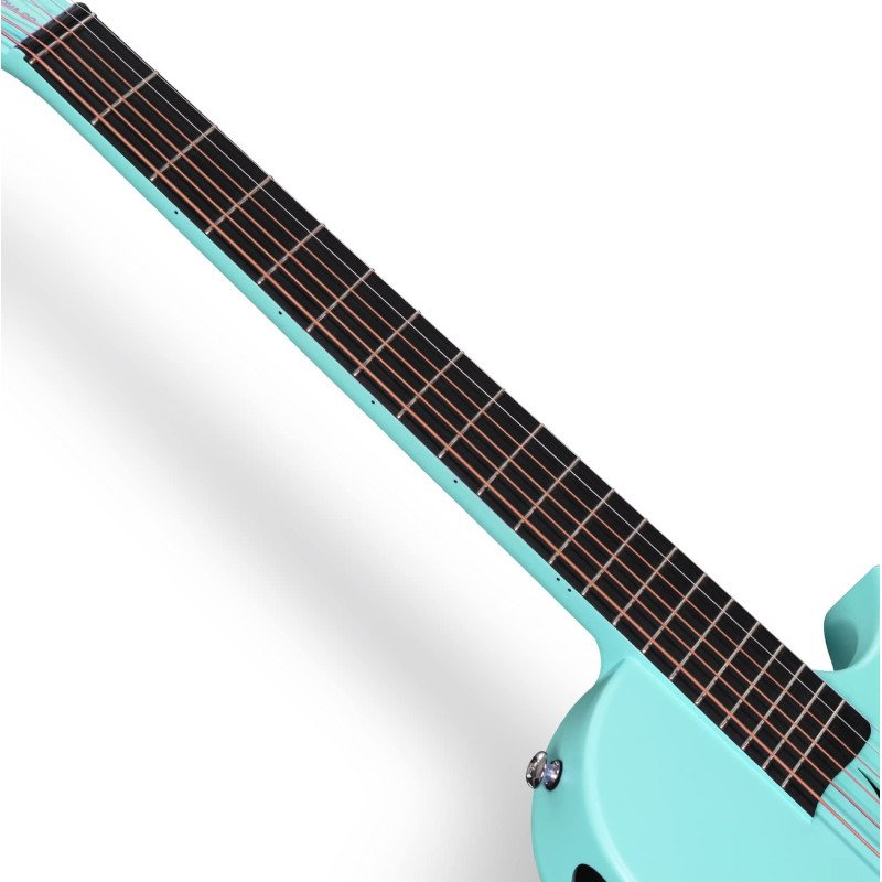 Enya Nova Go SP1 BL: Guitarra acústica-eléctrica de fibra de carbono negra, ligera y duradera