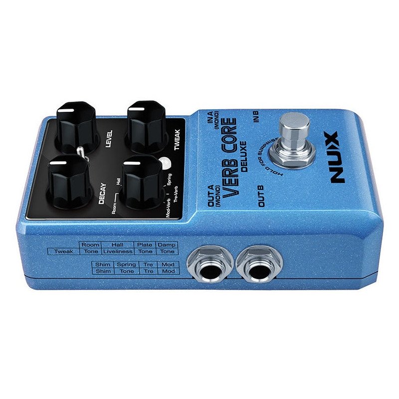 NUX VERB CORE Pedal efecto reverb para guitarra