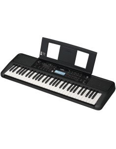 YAMAHA PSR-E383 Teclado electrónico con adaptador y portapartíturas