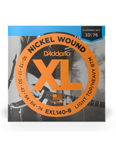 D'ADDARIO EXL140-8 Encordado para guitarra eléctrica de 8 cuerdas 2