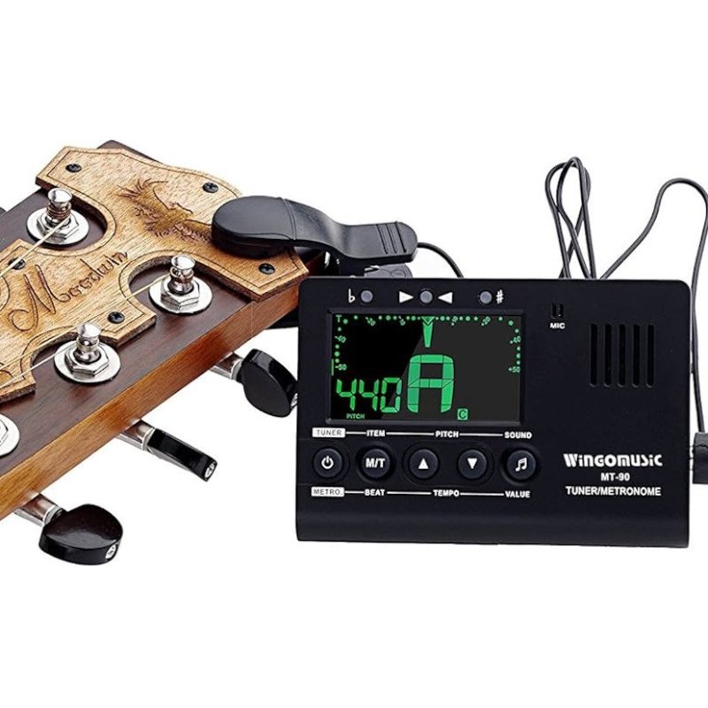 WINGO MT-90 Afinador, metrónomo y generador de tonos