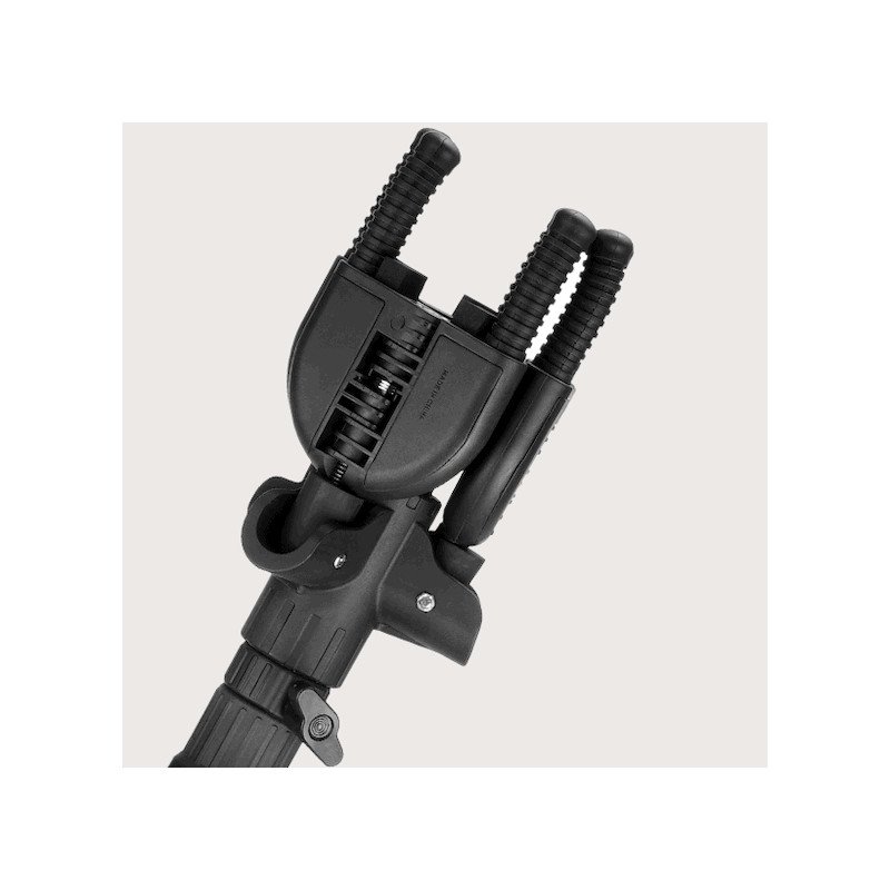 GUITTO GGS-06T - Soporte Plegable para 3 Guitarras con Ajuste de Altura