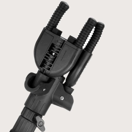 GUITTO GGS-06T - Soporte Plegable para 3 Guitarras con Ajuste de Altura