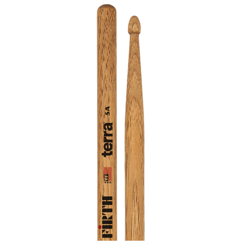 VIC FIRTH 5AT TERRA Baquetas punta de madera