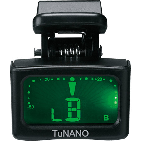 Ibanez TuNANO: Afinador Digital de Clip para Guitarra y Bajo