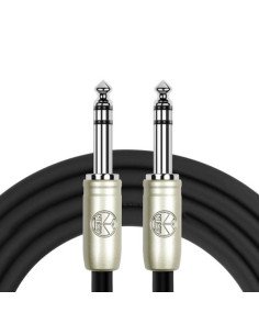 KIRLIN AP-249PR/BK Cable TRS de 1/4" stereo para sonido profesional 2