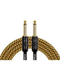 KIRLIN IW-241BCG-6M/GOB Cable blindado tejido con plugs metalicos 2