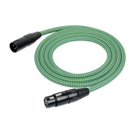 KIRLIN MW-470-6M/GR Cable XLR blindado para microfono