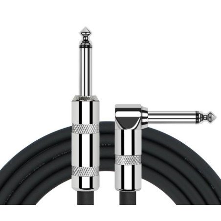 KIRLIN IPCV-242-6M/BK Cable para instrumento de 6 metros