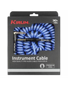 KIRLIN IPK-222BFGL-9.15M/BLE Cable entorchado profesional plug aleación oro 2