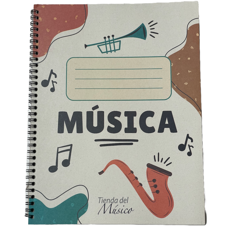 TDM CP1 Cuaderno pentagramado argollado