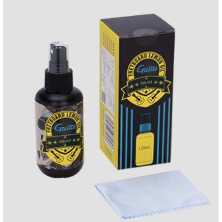 Aceite de Limón para Diapasón Guitto GSN-01A – 120 ml | Limpieza y Protección