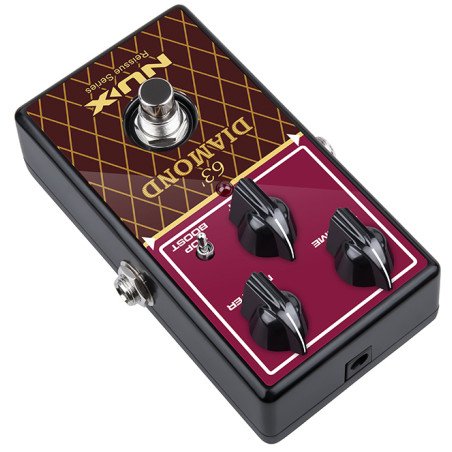 NUX 63' DIAMOND NRO-6 Pedal simulador de amplificador Vox para guitarra eléctrica