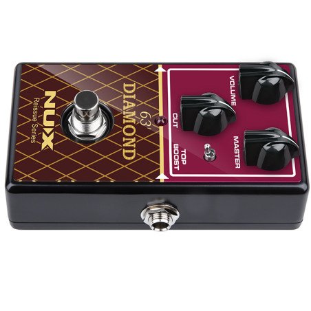 NUX 63' DIAMOND NRO-6 Pedal simulador de amplificador Vox para guitarra eléctrica