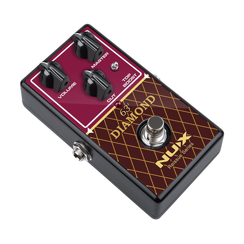 NUX 63' DIAMOND NRO-6 Pedal simulador de amplificador Vox para guitarra eléctrica