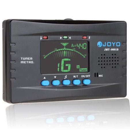 JOYO JMT-9001B Metrónomo y afinador para instrumentos musicales