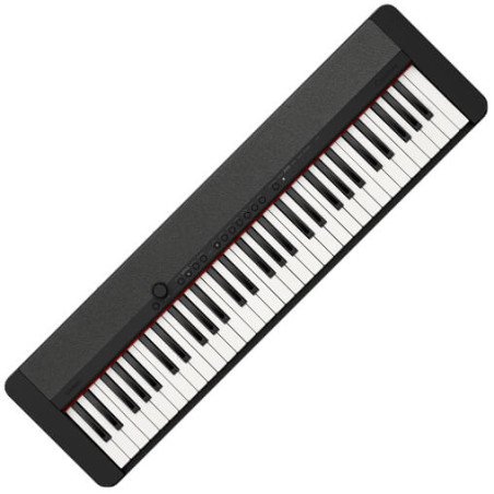 CASIO CT-S1 BK Teclado electrónico negro con adaptador