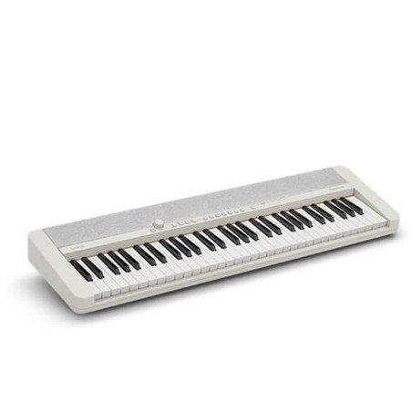 CASIO CT-S1 WE Teclado electrónico blanco con adaptador