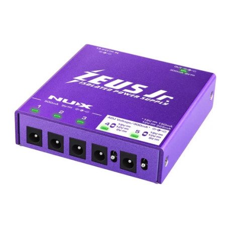 NUX ZEUS JR NIP-Z6 Fuente de Poder para pedales de efectos