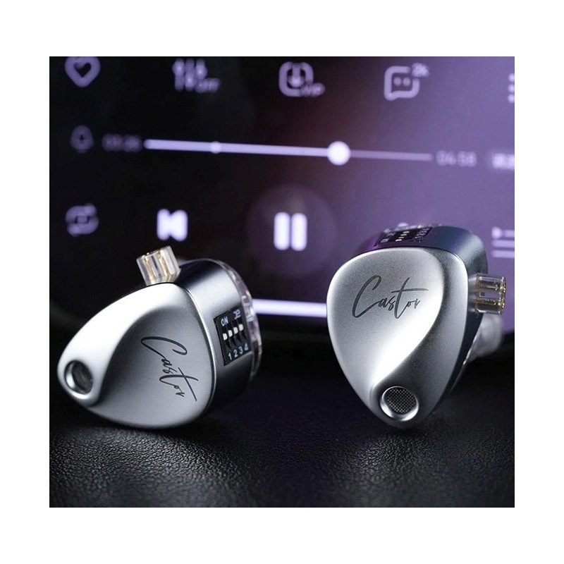 KZ CASTOR SILVER HARMAN VERSION Audífonos In Ears