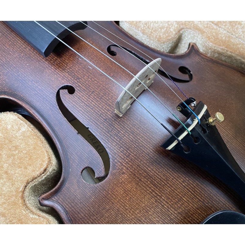 Violín Greko VM250M 4/4 para nivel intermedio con accesorios incluidos