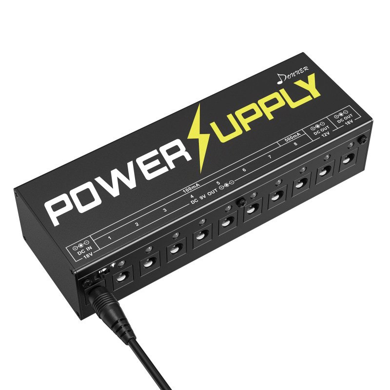 DONNER DP-1 EC811 POWER SUPPLY Fuente de alimentación para pedales