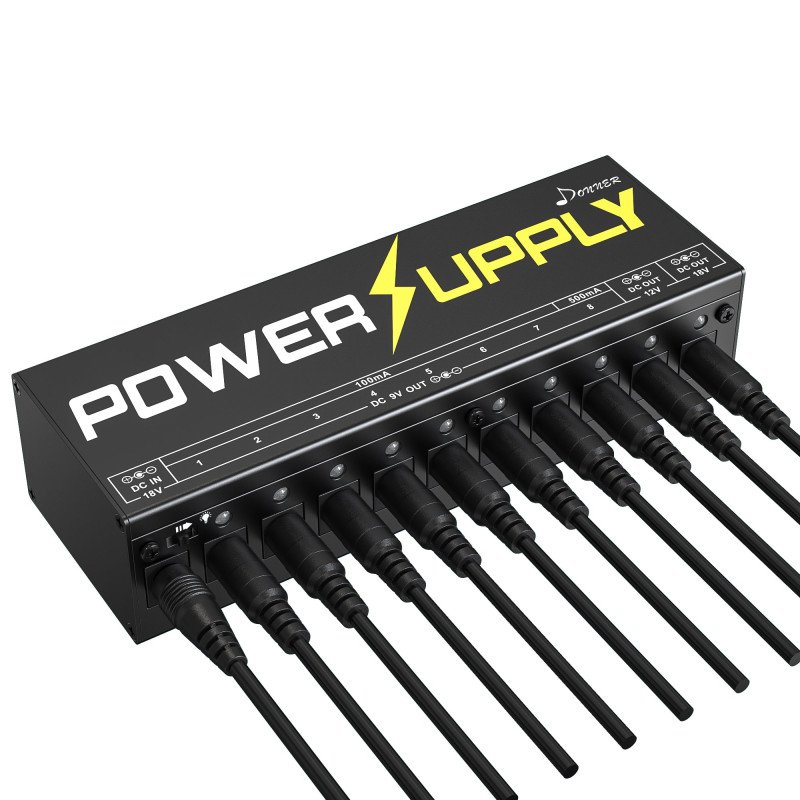 DONNER DP-1 EC811 POWER SUPPLY Fuente de alimentación para pedales