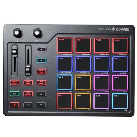 DONNER DPD-16 EC3305 STARRYPAD Controlador midi