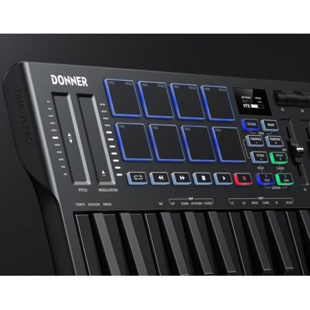 DONNER DMK-25 PRO EC3360 Controlador midi