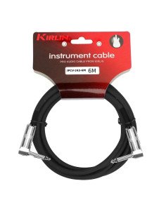 KIRLIN IPCV-243-6M/BK Cable para instrumento de 6 metros