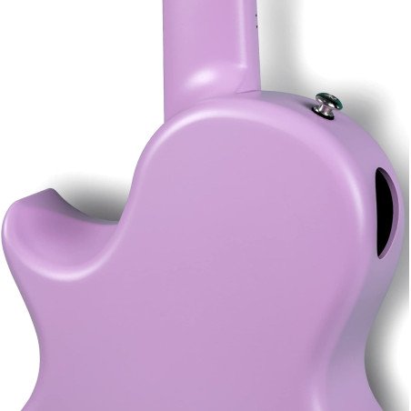 Enya Nova Go SP1 PR: Guitarra acústica-eléctrica de fibra de carbono negra, ligera y duradera