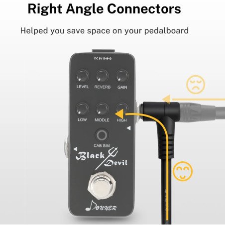 DONNER EC1048 Set de cables interpedales