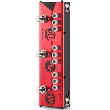Donner Alpha Force EC963 – Pedal Multiefectos para Guitarra con Distorsión, Chorus y Delay