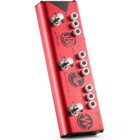 Donner Alpha Force EC963 – Pedal Multiefectos para Guitarra con Distorsión, Chorus y Delay