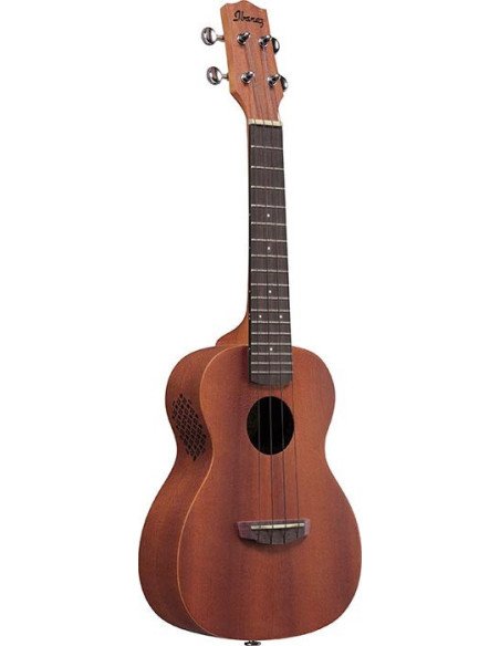 Descubre el Ibanez UKC100-OPN Un ukelele de calidad sonido cálido