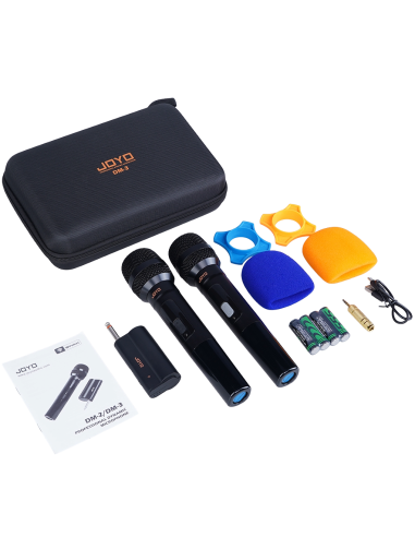 JOYO DM-3 Set de microfonos inalámbricos para voces