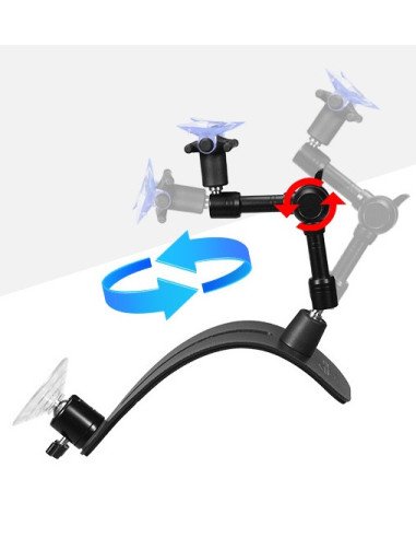 Soporte de guitarra ajustable GUITTO GGR-01 con diseño ergonómico