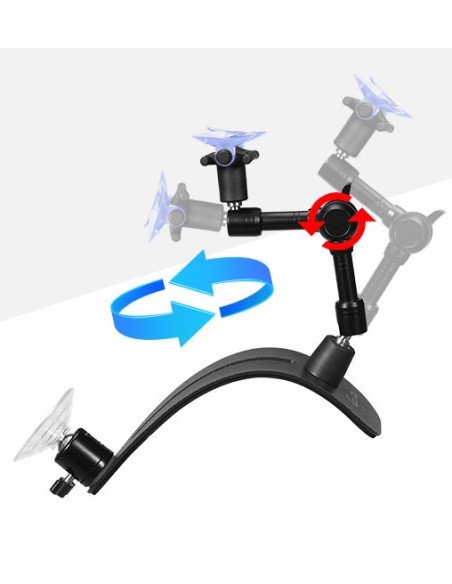 Soporte de guitarra ajustable GUITTO GGR-01 con diseño ergonómico