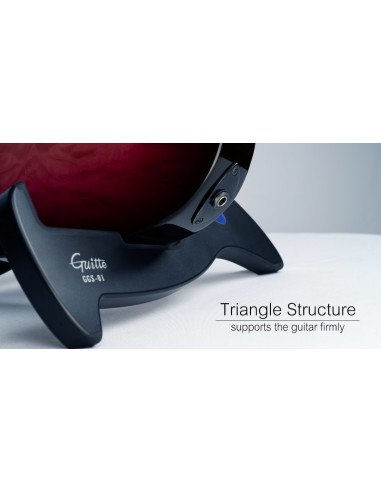 Soporte de guitarra Guitto GGS-01: diseño futurista y resistente