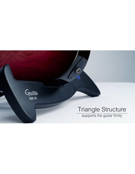 Soporte de guitarra Guitto GGS-01: diseño futurista y resistente